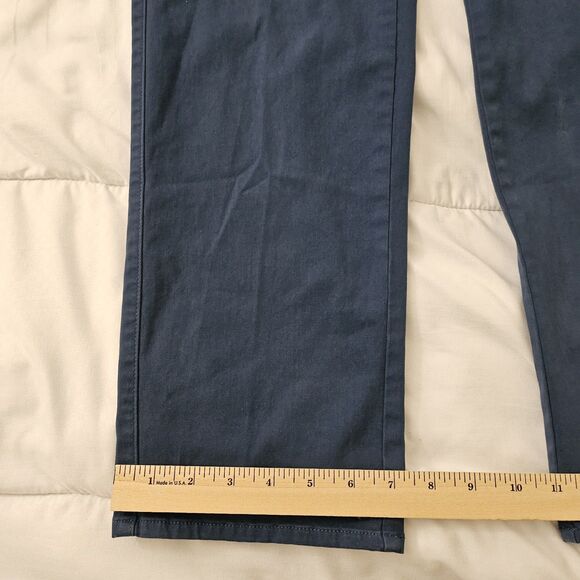 Peter Millar Pants Mens 33 Navy Signature Sateen Five Pocket Classic Fit Stretch - Picture 11 of 11